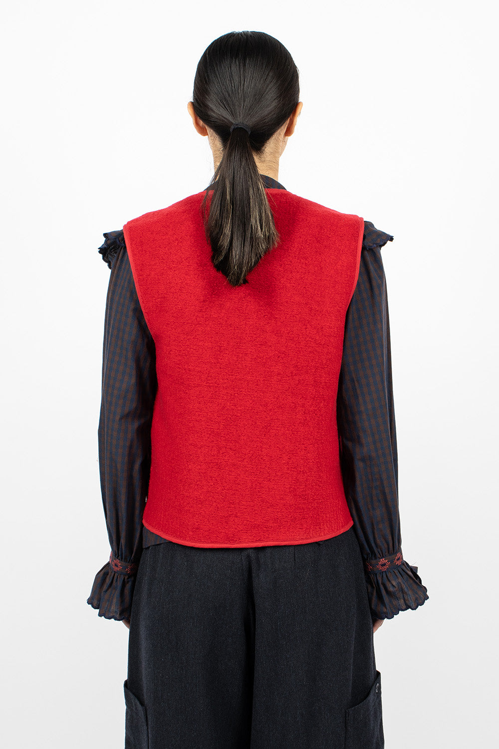 Red Utah Waistcoat