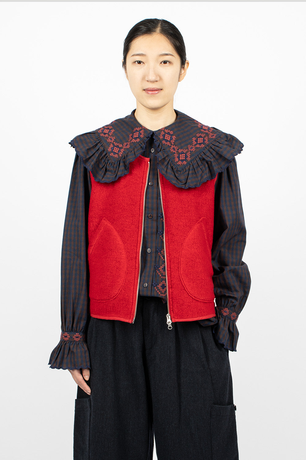 Red Utah Waistcoat