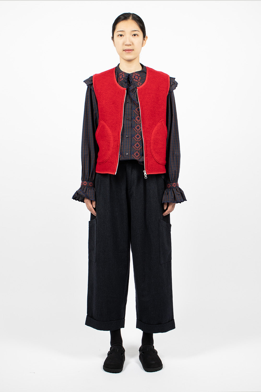 Red Utah Waistcoat