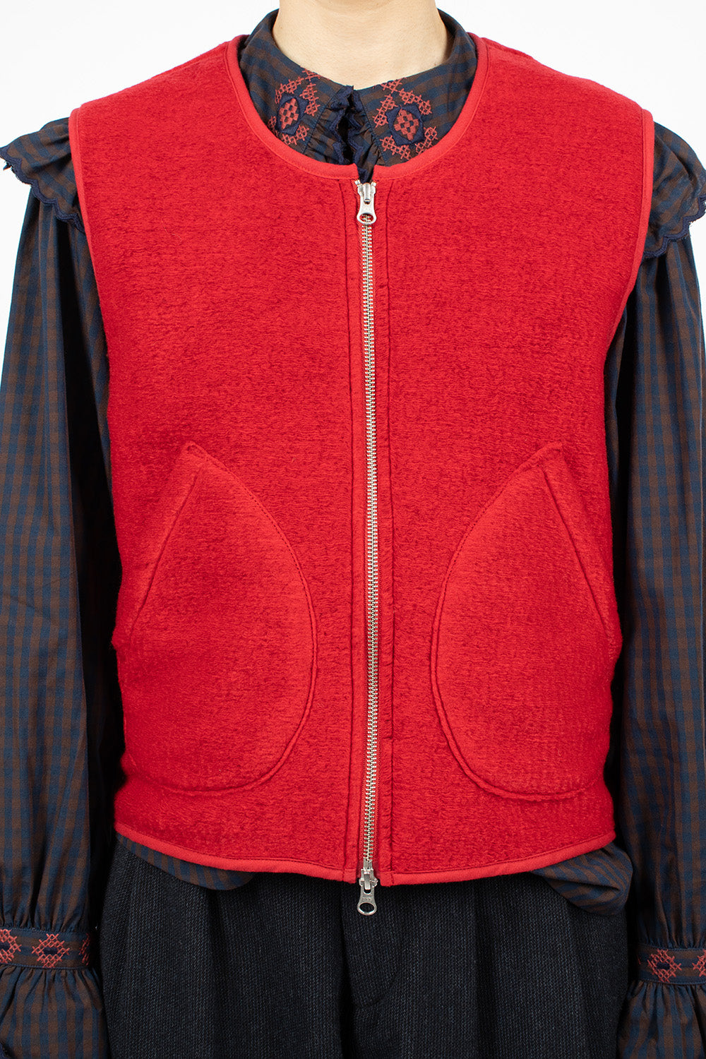 Red Utah Waistcoat