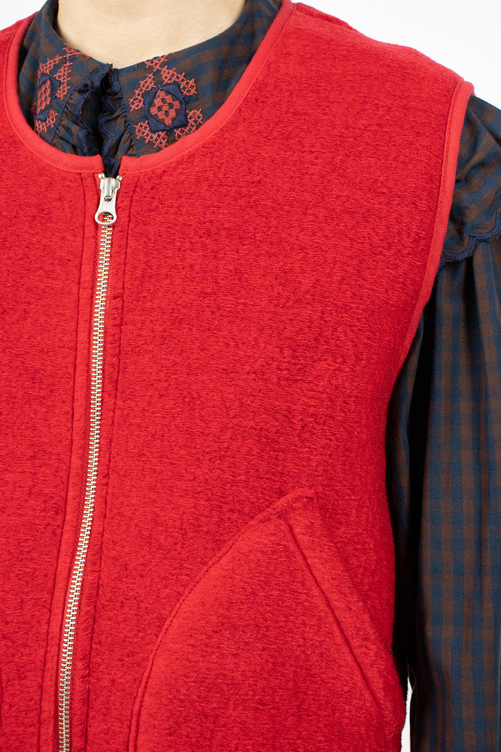 Red Utah Waistcoat