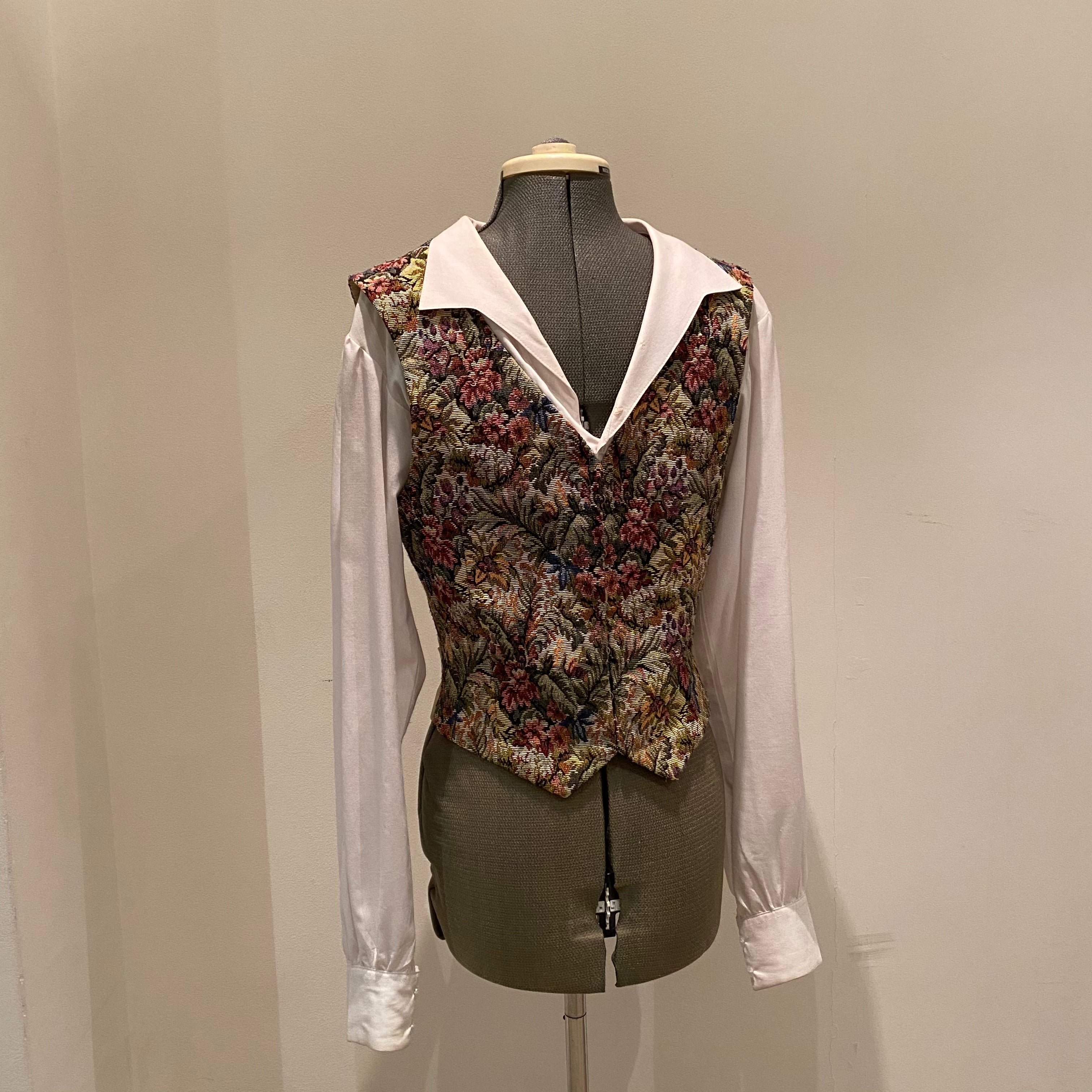 Rent Floral Waistcoat and Undershirt - Exclusive Rental