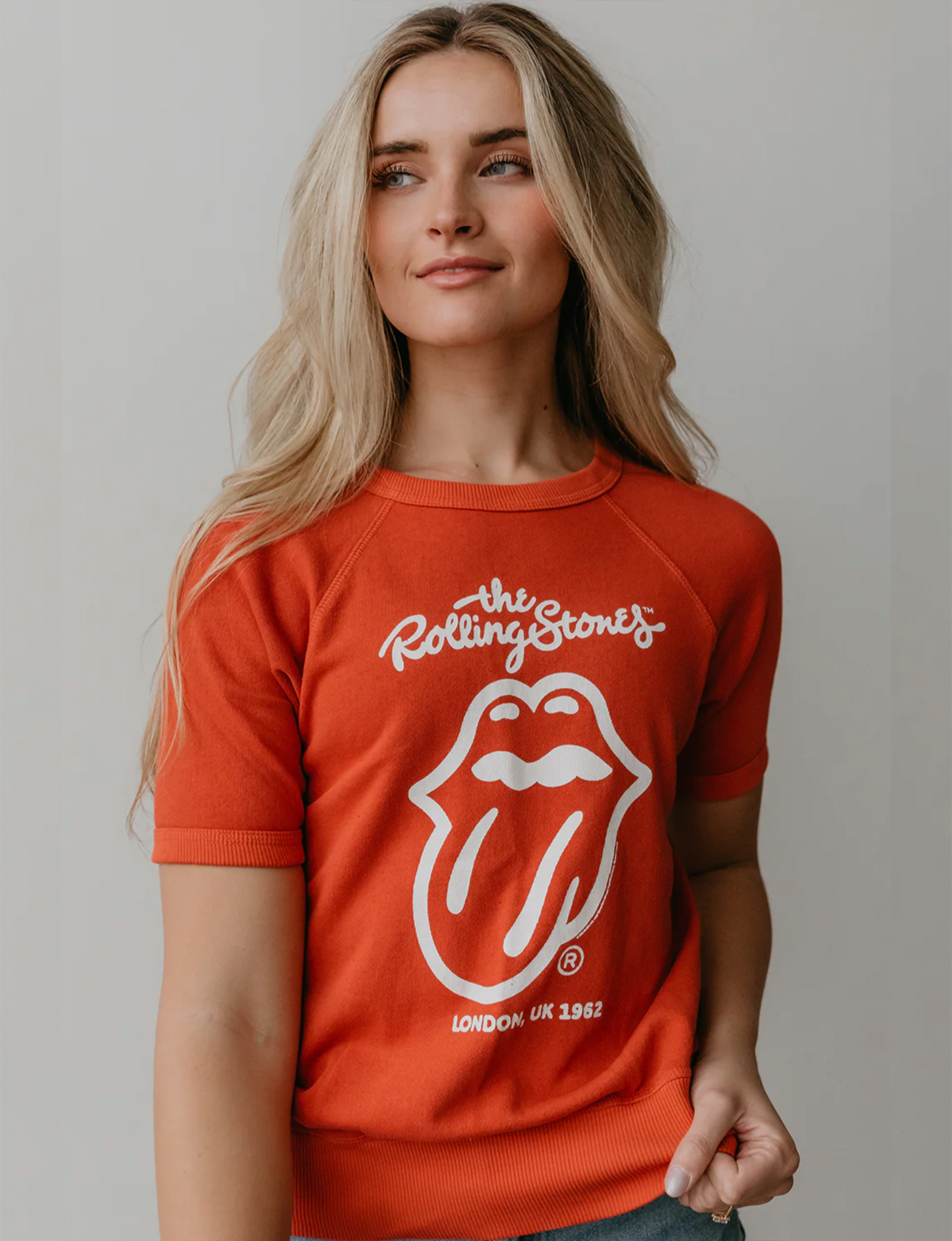 Rolling Stones London Raglan Tee, Red - Shop Now!