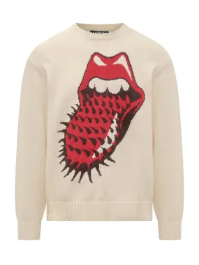 Sweatshirt with Rolling Stones Design - Shop Now!