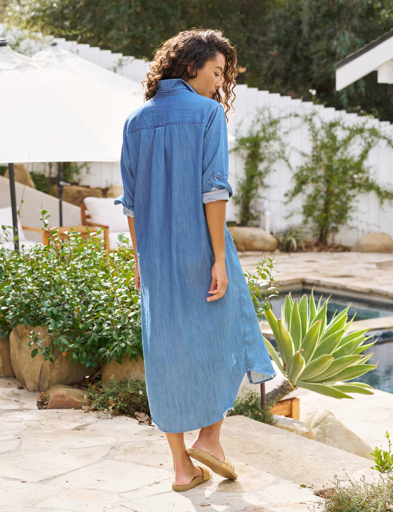 Rory Maxi Shirtdress - Shop Now.