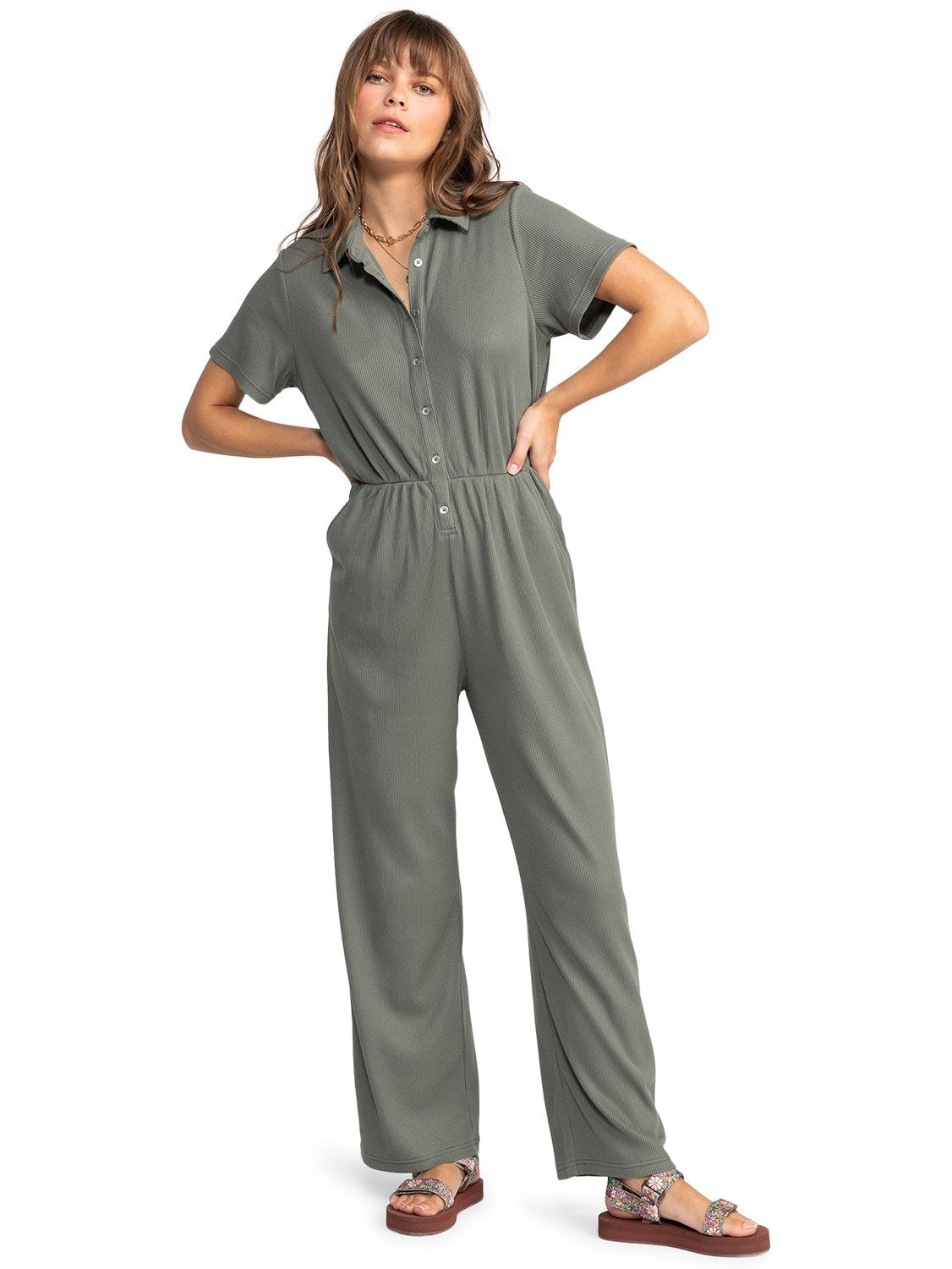 Roxy Ladies Blue Sky Jumpsuit