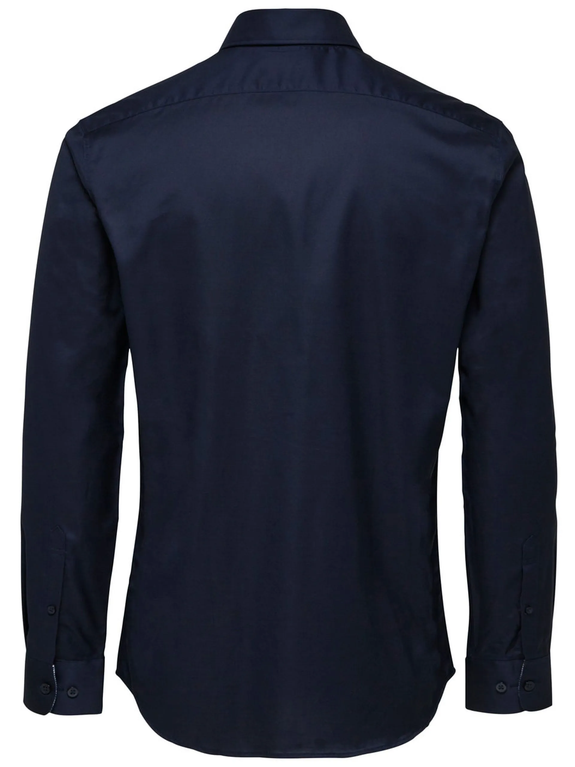 Selected Mark Long Sleeve Shirt in Navy Blazer