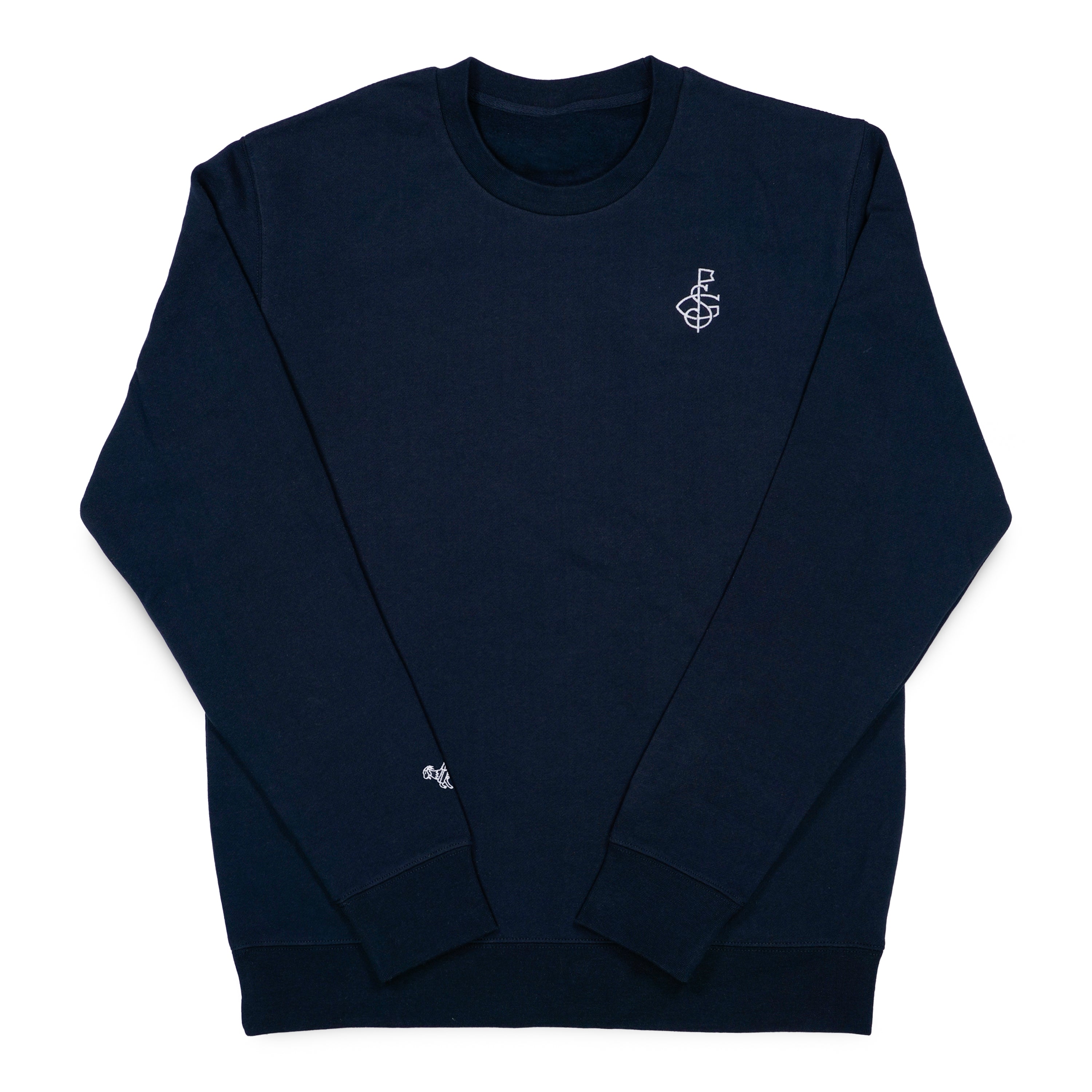 SG Flag Crew Neck Navy