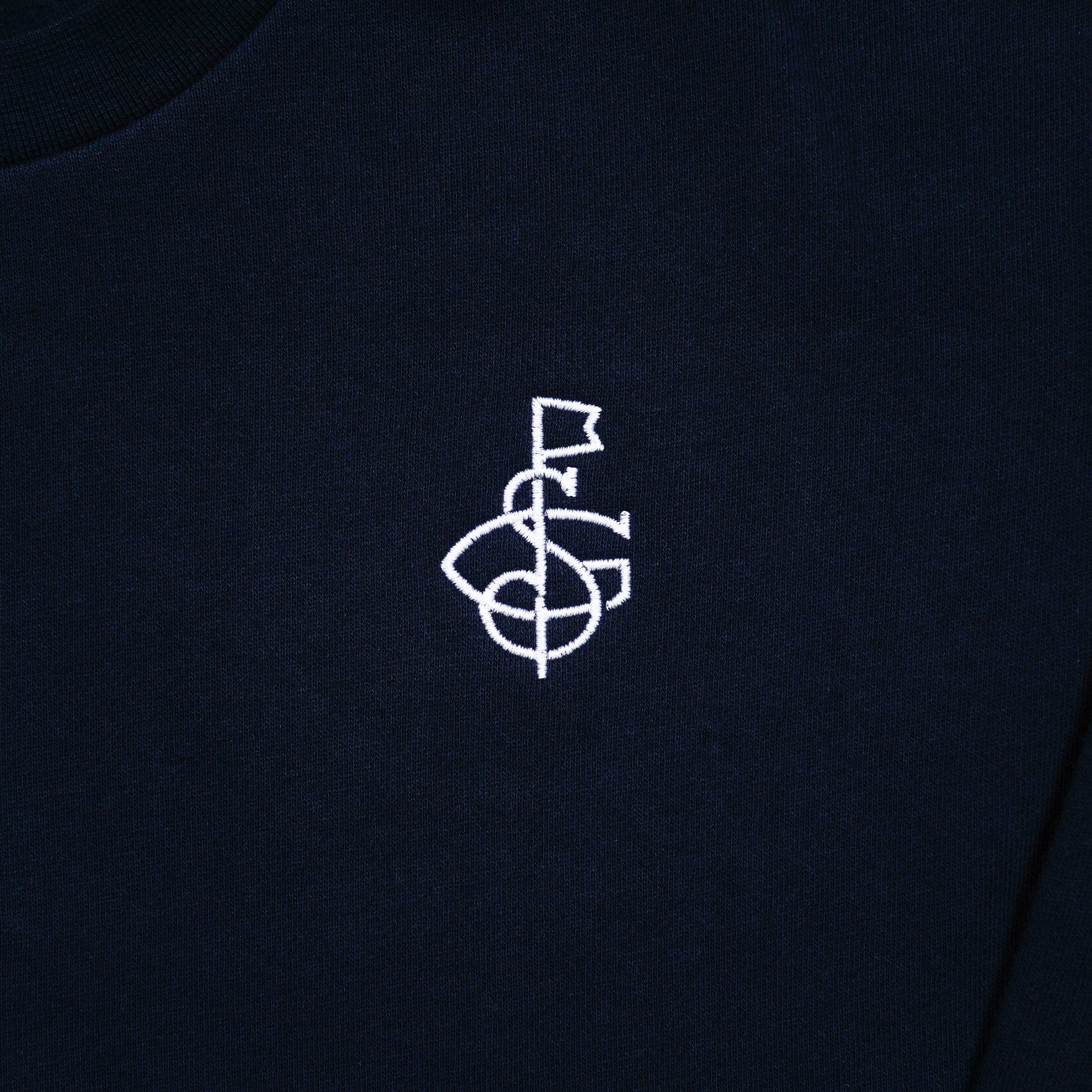 SG Flag Crew Neck Navy