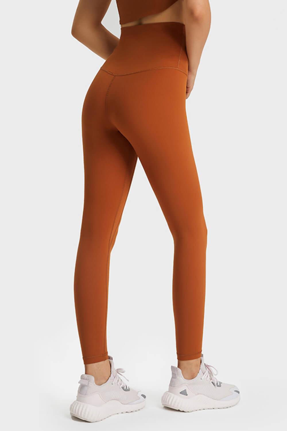 Skin Elastic Waistband Yoga Leggings