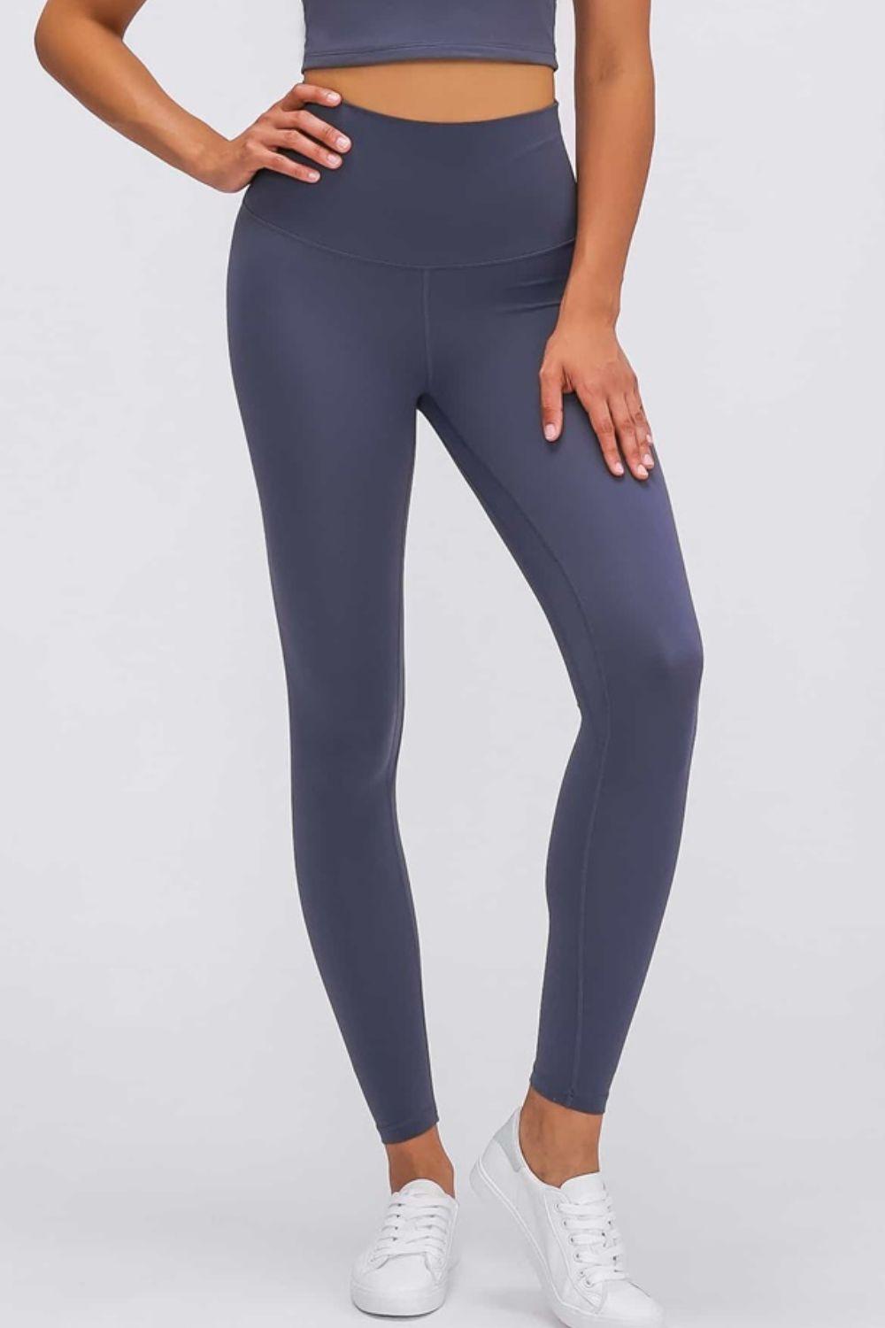 Skin Elastic Waistband Yoga Leggings