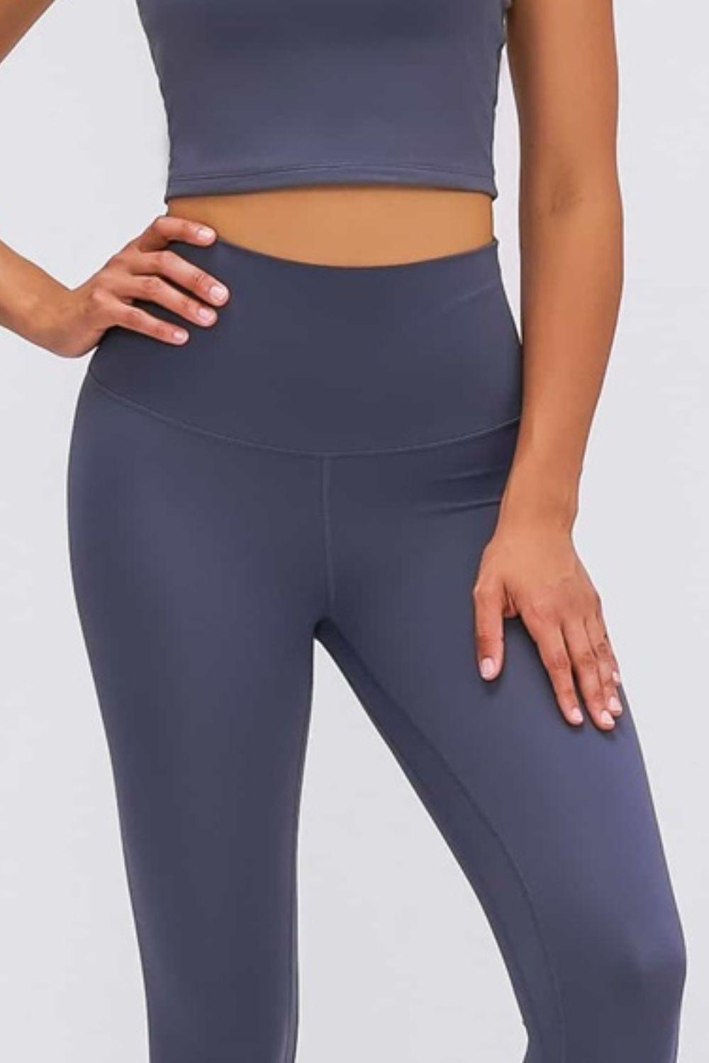 Skin Elastic Waistband Yoga Leggings