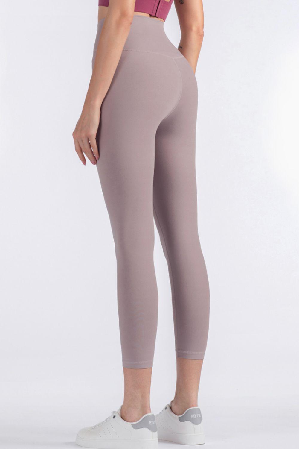 Skin Elastic Waistband Yoga Leggings