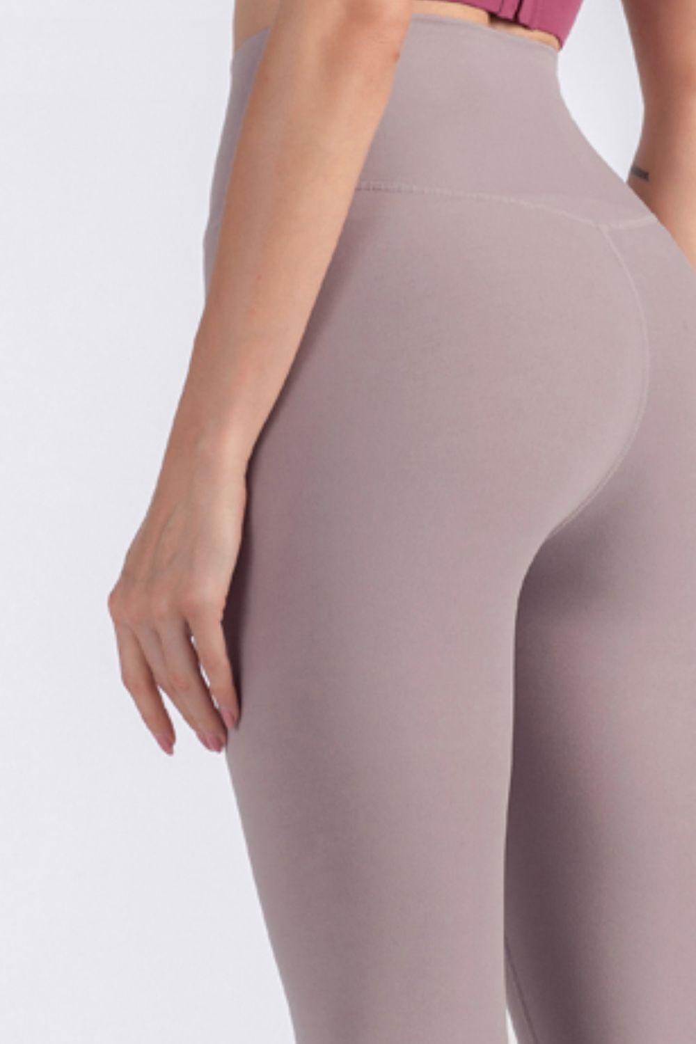 Skin Elastic Waistband Yoga Leggings