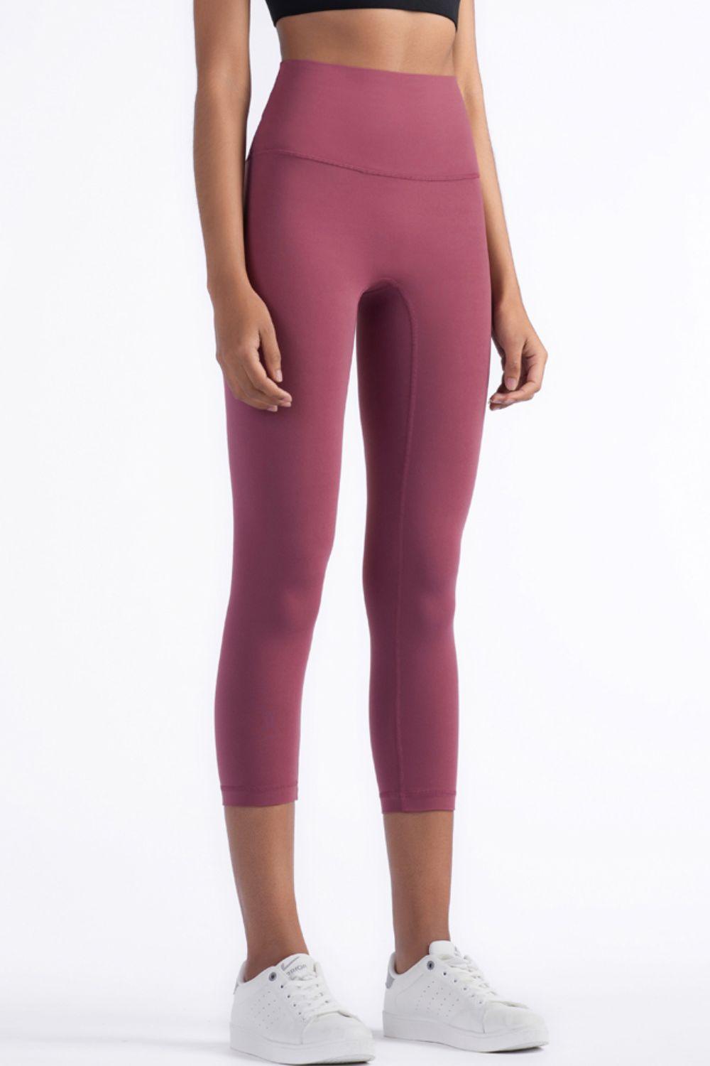 Skin Elastic Waistband Yoga Leggings