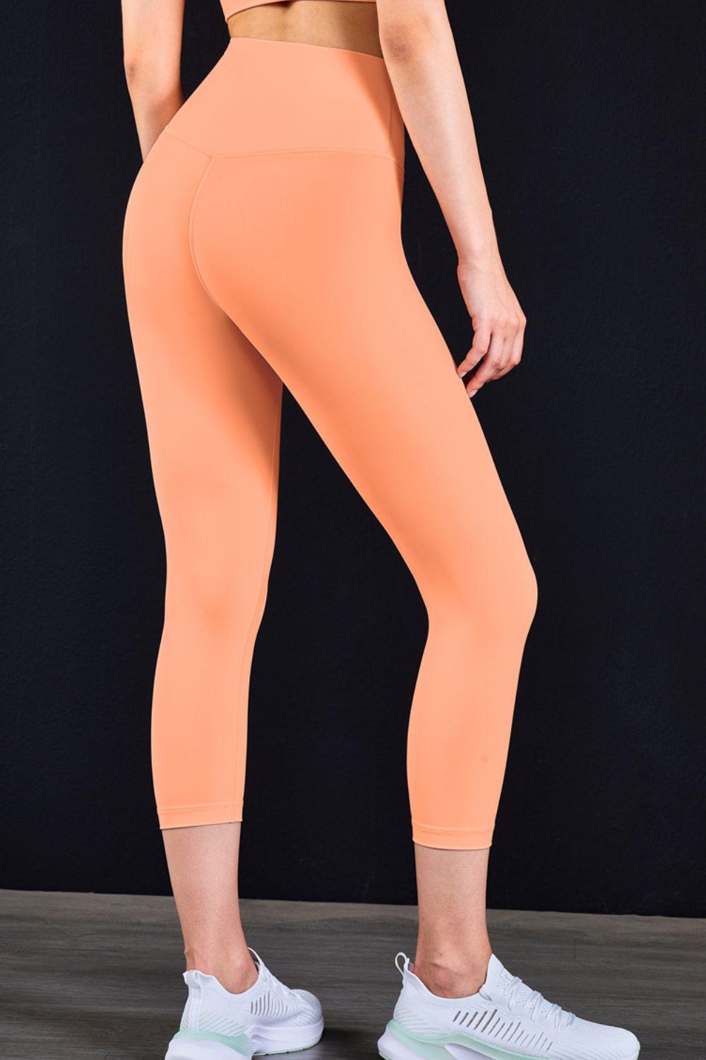 Skin Elastic Waistband Yoga Leggings