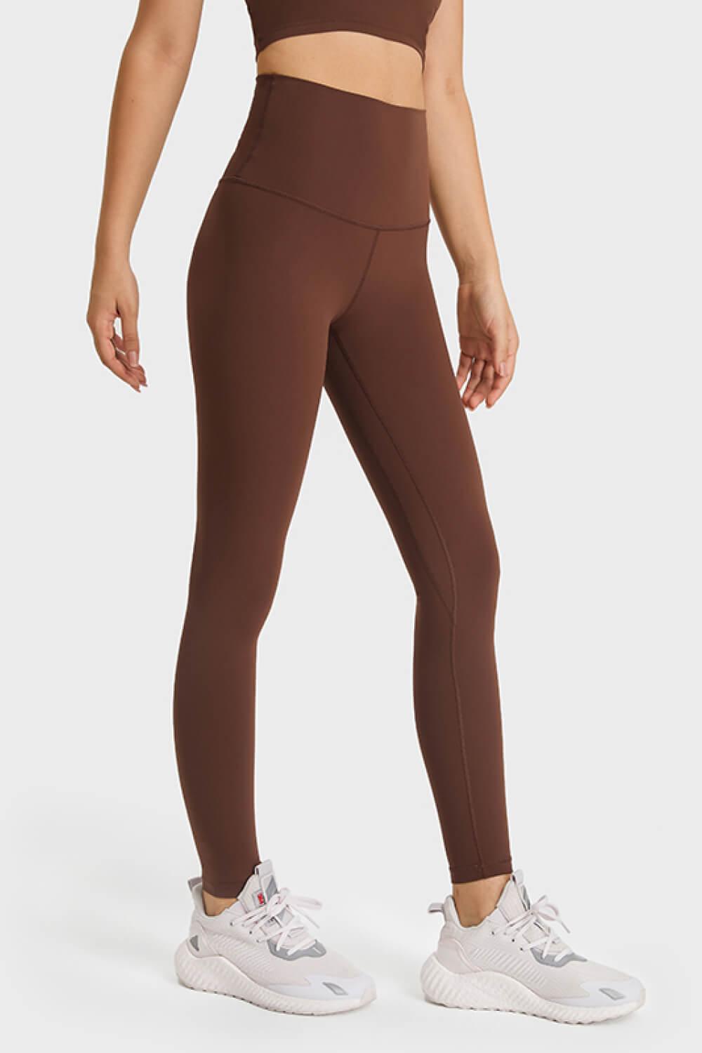 Skin Elastic Waistband Yoga Leggings