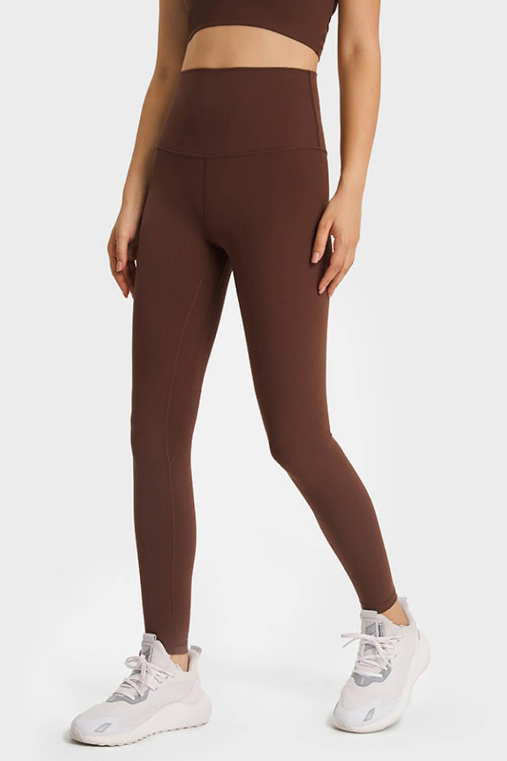 Skin Elastic Waistband Yoga Leggings