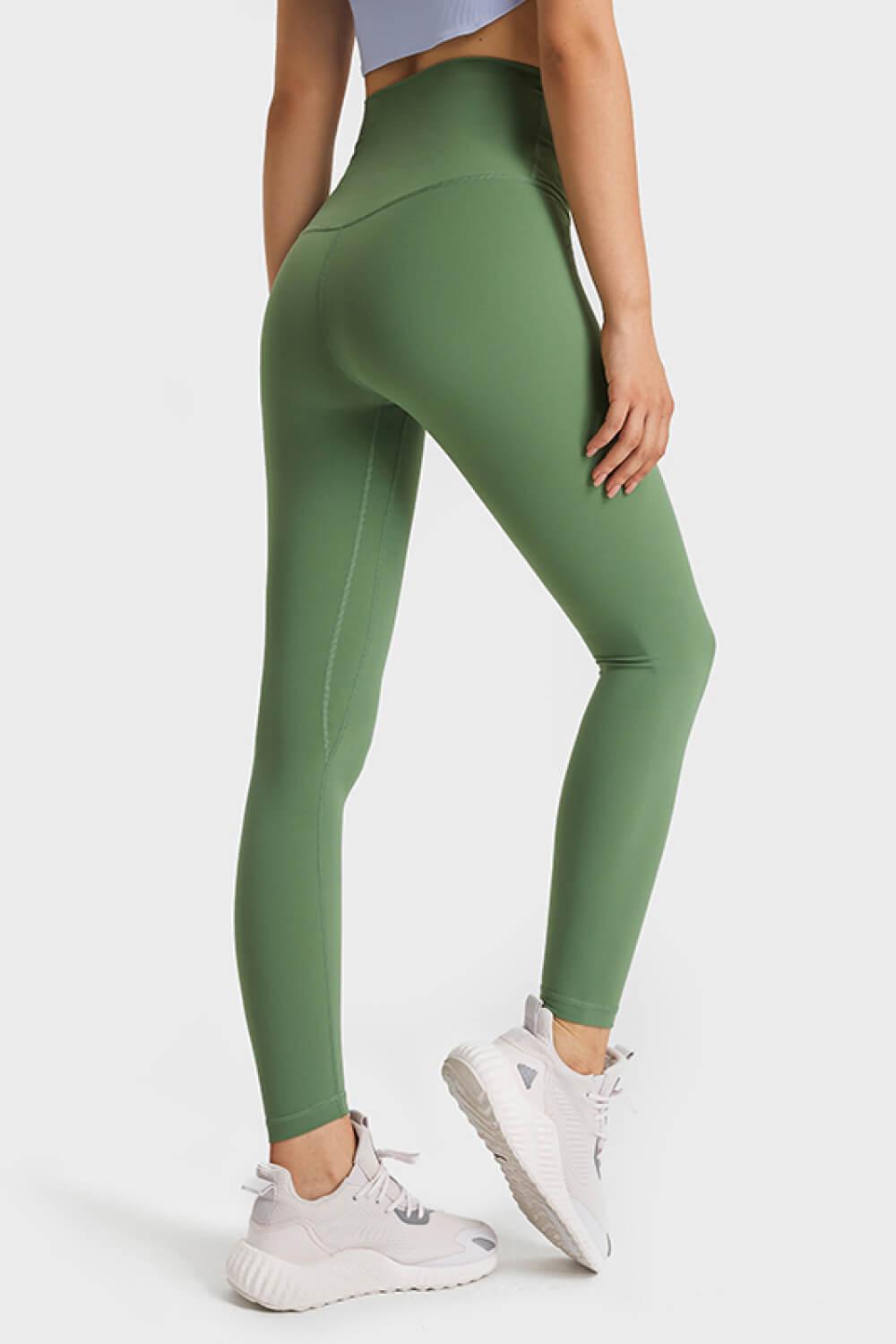 Skin Elastic Waistband Yoga Leggings