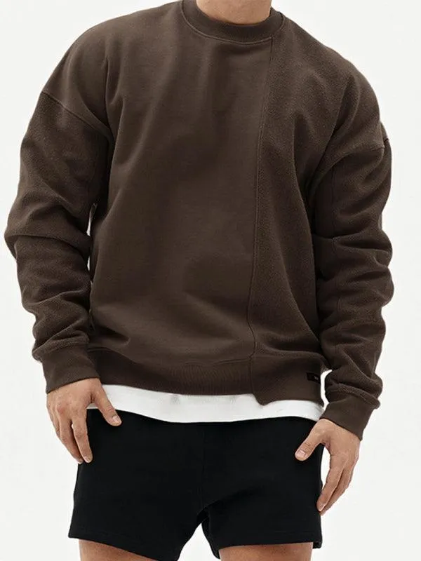 Solid Men's Crewneck Sweatshirt