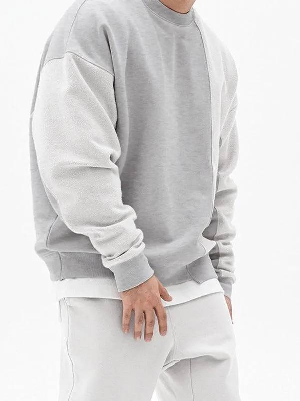 Solid Men's Crewneck Sweatshirt