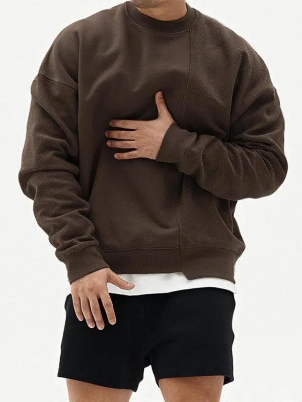 Solid Men's Crewneck Sweatshirt