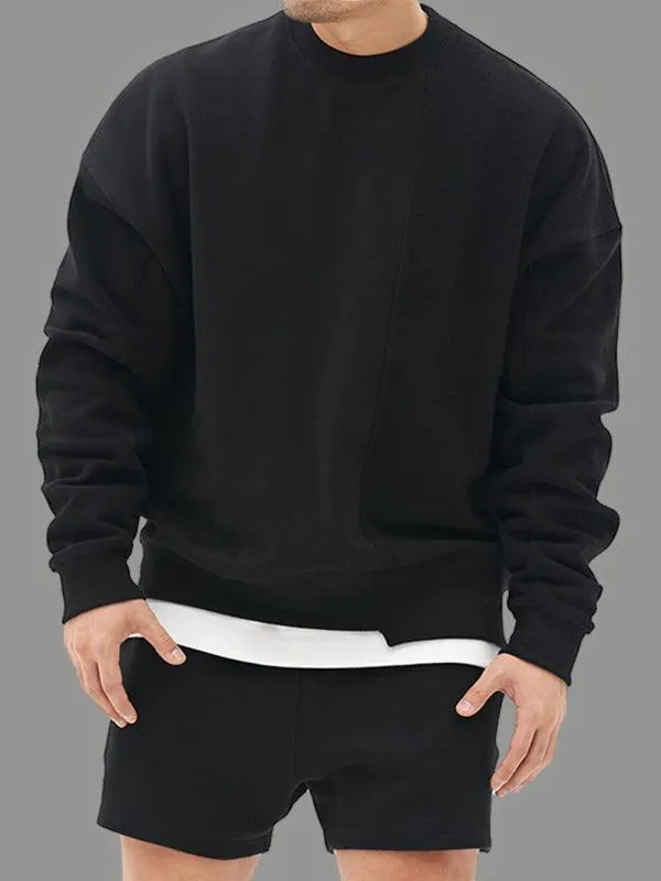 Solid Men's Crewneck Sweatshirt