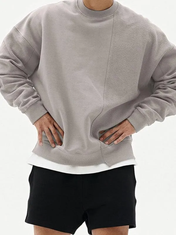 Solid Men's Crewneck Sweatshirt