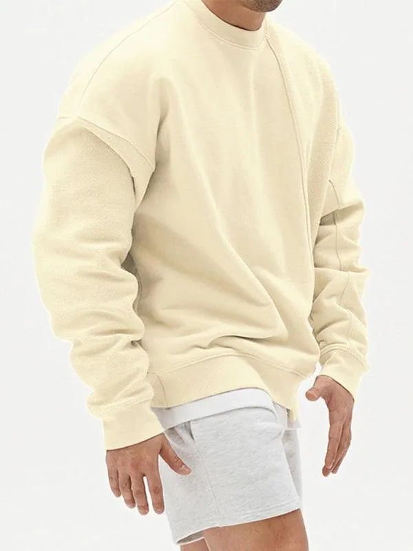 Solid Men's Crewneck Sweatshirt