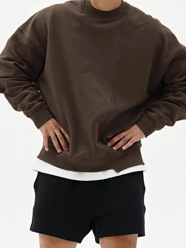 Solid Men's Crewneck Sweatshirt