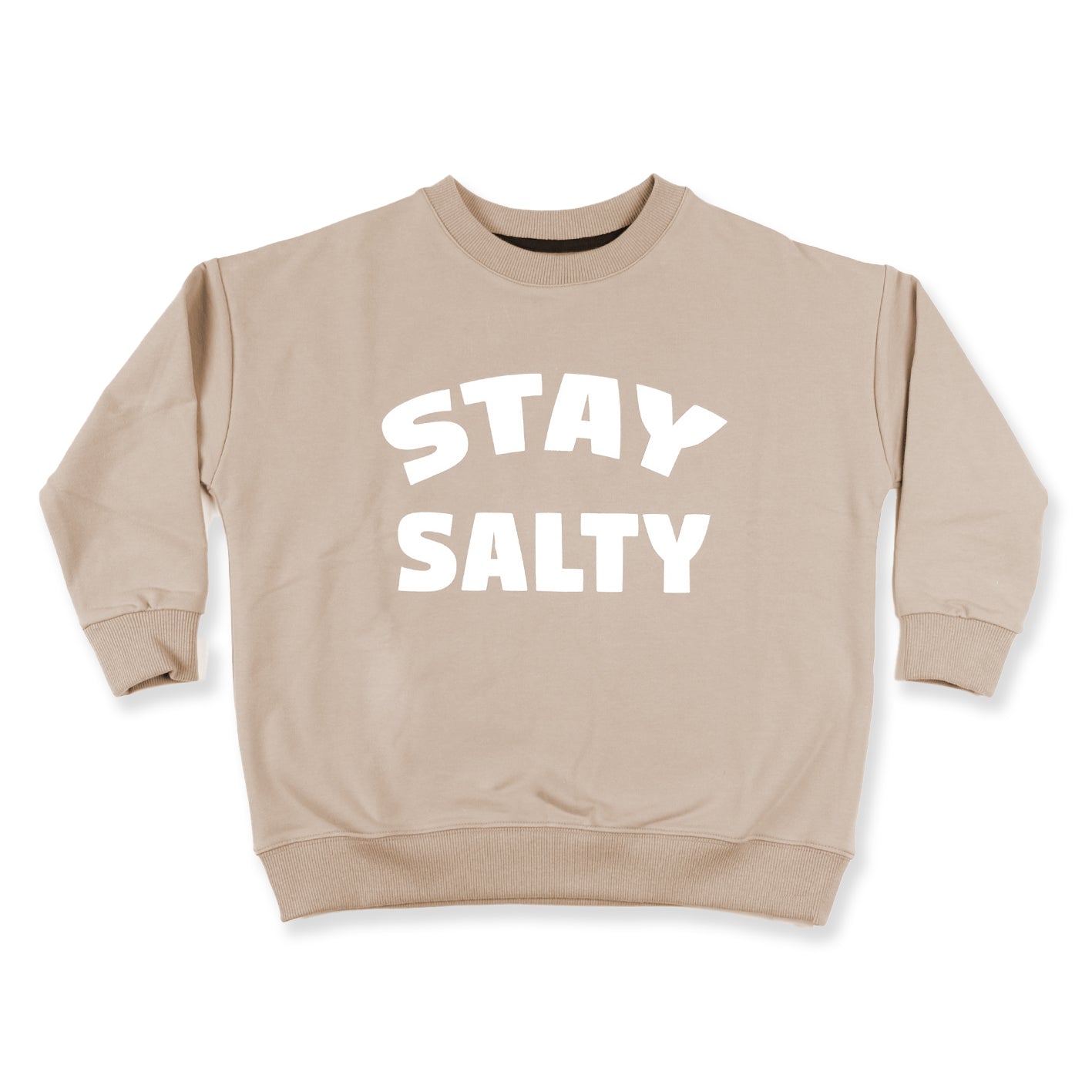 Stay Salty Crew - Taupe Hoodie