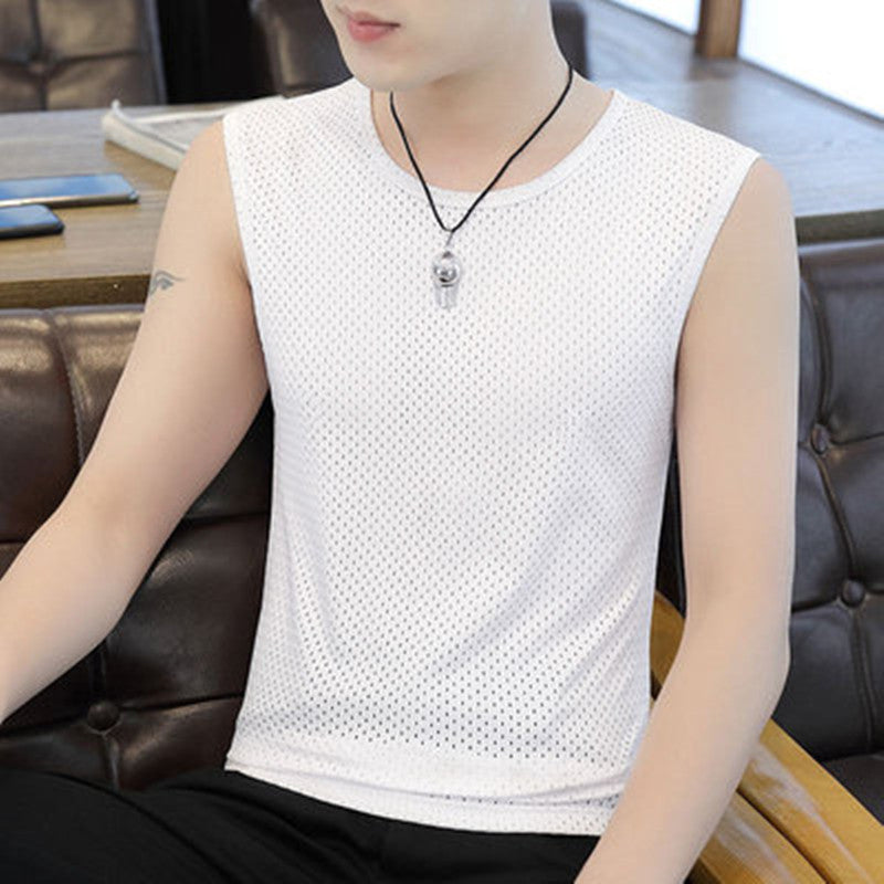 Summer sports sleeveless men's vest