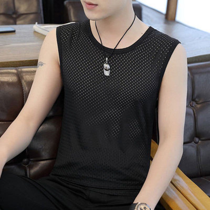 Summer sports sleeveless men's vest