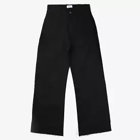 Teen Girls Black Denim Culotte Pant