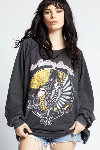 The Rolling Stones Dragon Sweatshirt - Find the Perfect Apparel Here!