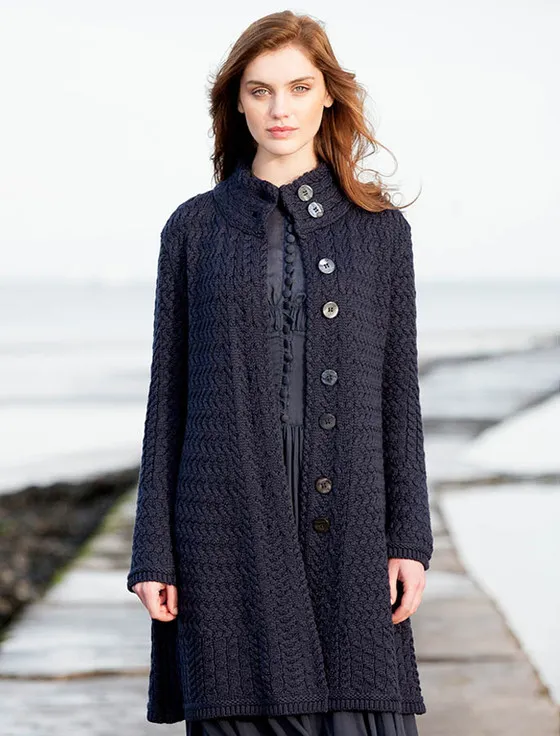 Trellis Aran Coat - Shop Now.