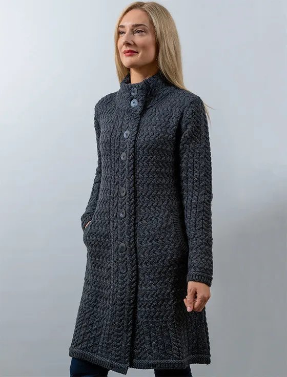 Trellis Aran Coat - Shop Now.