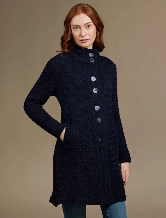 Trellis Aran Coat - Shop Now.