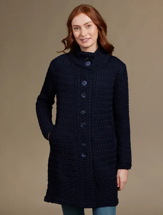 Trellis Aran Coat - Shop Now.