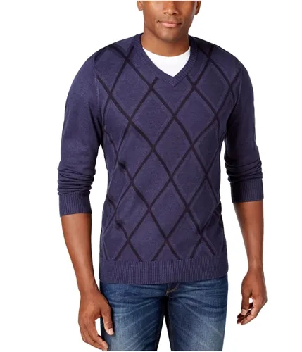 Tricots St Raphael Men's Diamond V Neck Pullover Sweater