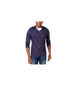 Tricots St Raphael Men's Diamond V Neck Pullover Sweater