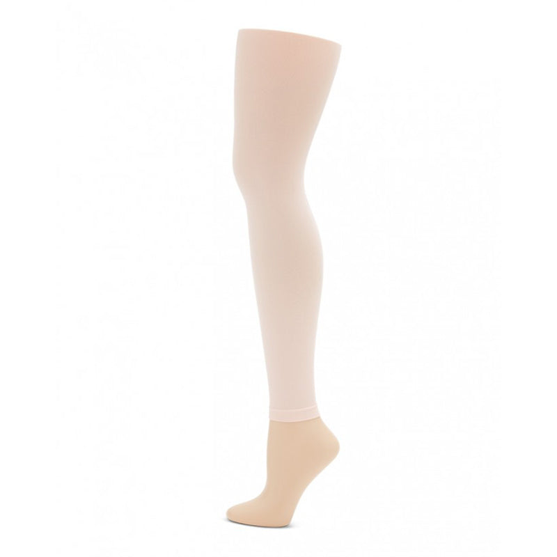 Ultra Soft Self Knit Waistband Footless Tights for Adults - Capezio