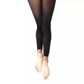 Ultra Soft Self Knit Waistband Footless Tights for Adults - Capezio