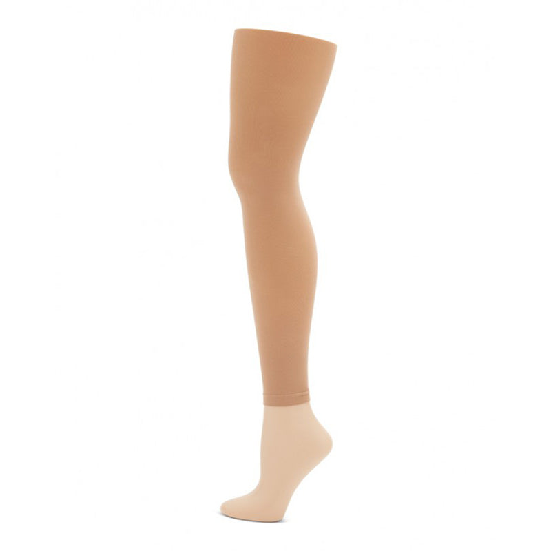 Ultra Soft Self Knit Waistband Footless Tights for Adults - Capezio