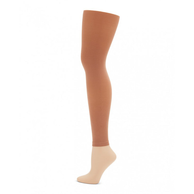 Ultra Soft Self Knit Waistband Footless Tights for Adults - Capezio