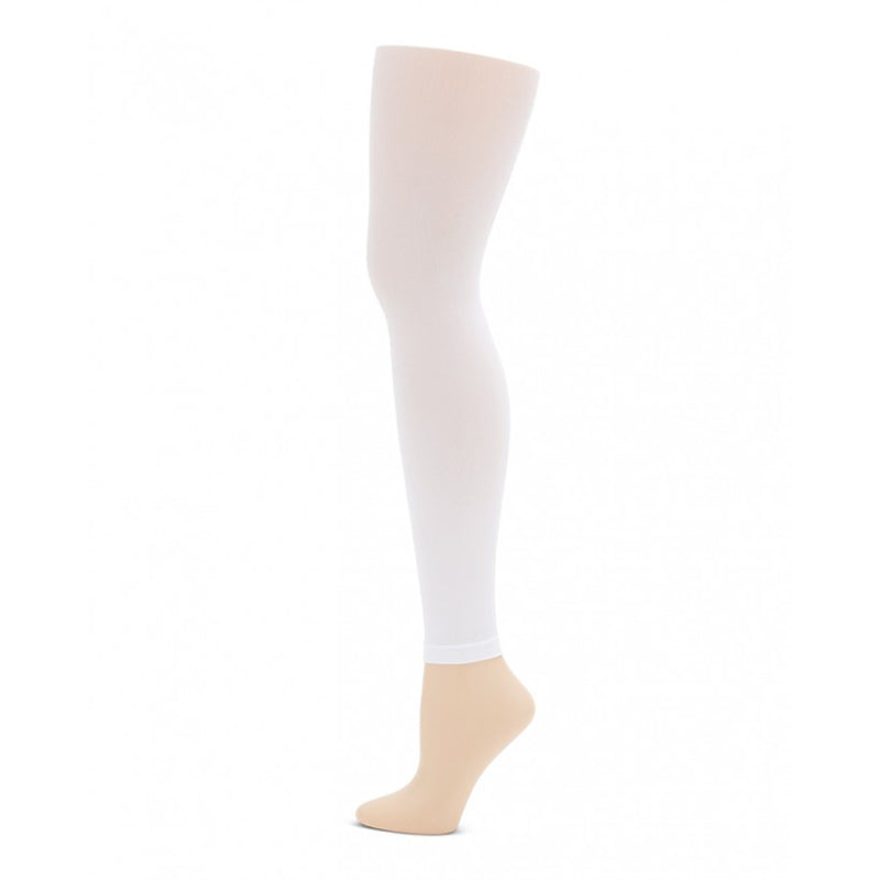 Ultra Soft Self Knit Waistband Footless Tights for Adults - Capezio