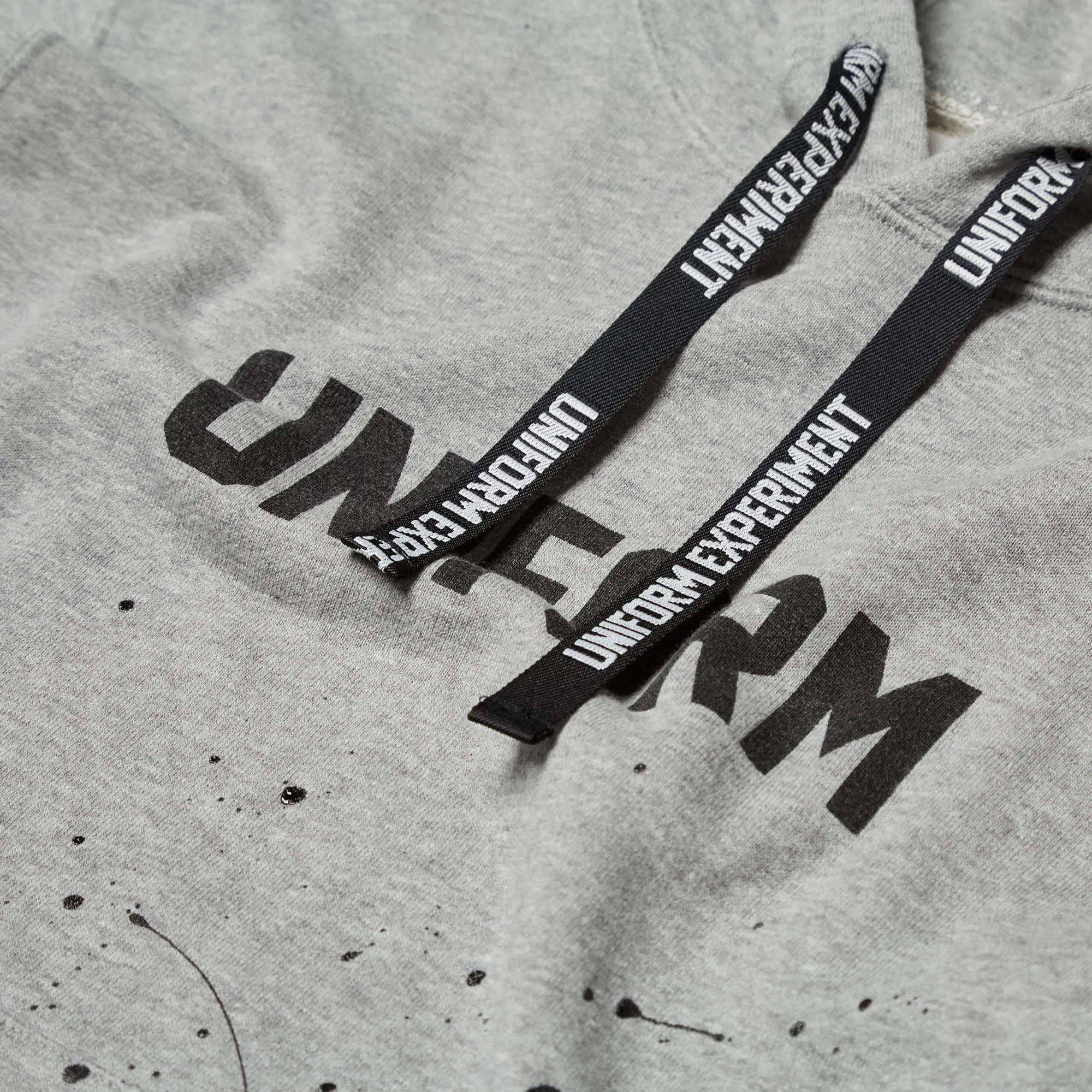 Uniform Experiment Grey Logo Hoodie