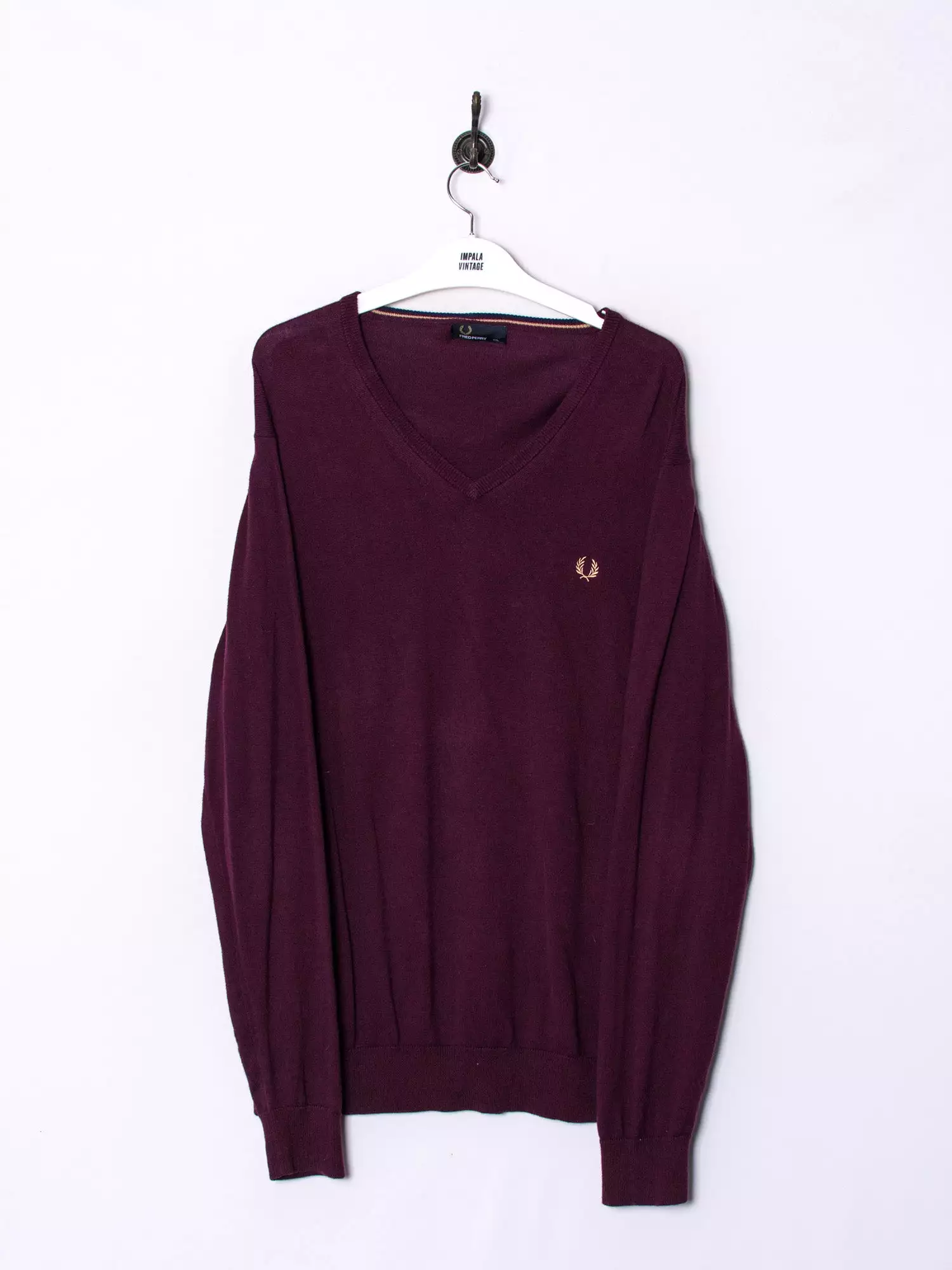 V-Neck Sweater by Fred Perry