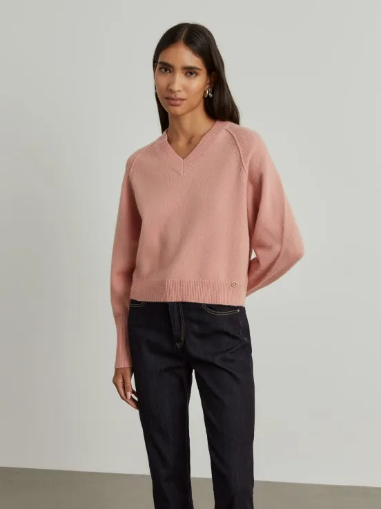 Wool V-neck Sweater - shop now