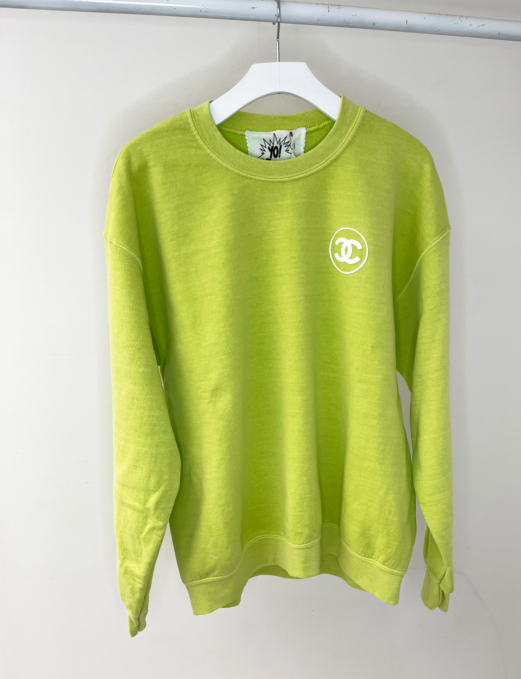 Vintage Citron Unisex CC Logo Sweatshirt